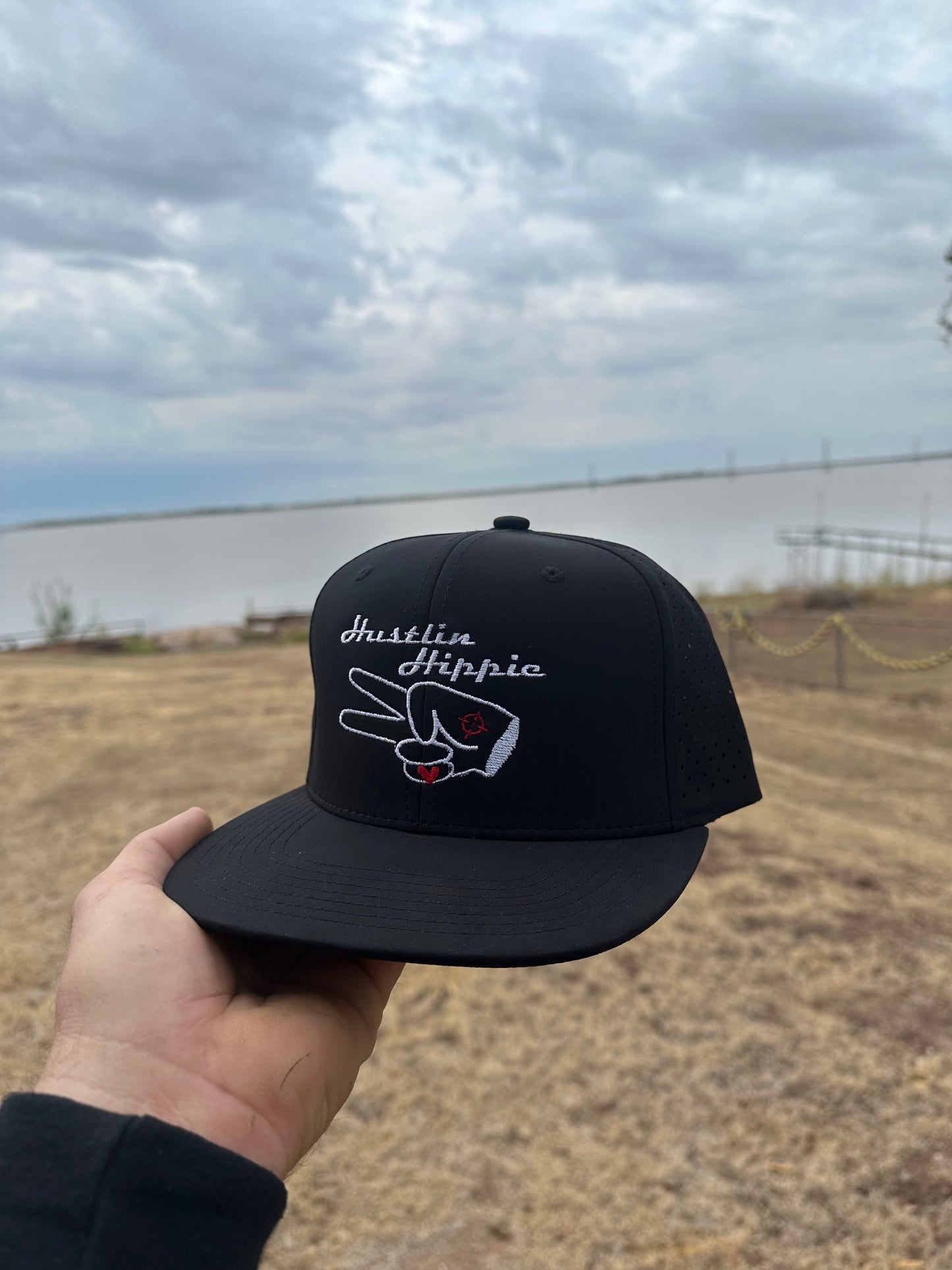 Black Kamel 301- SOLID BLACK- WHITE LOGO w/ OG style