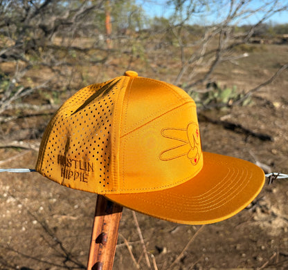 PL Series Hydro Snapback- GOLDEN BURNT ORANGE- LOGO w/ BOLD style