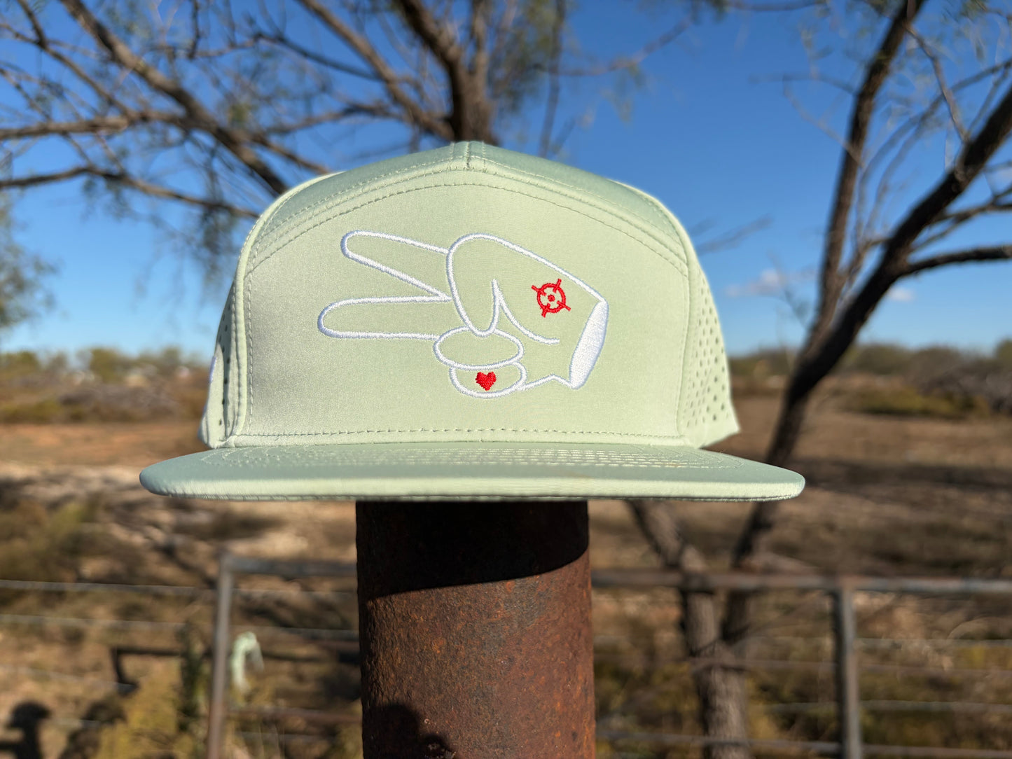 PL Series Hydro Snapback- MINT GREEN- WHITE LOGO w/ BOLD style