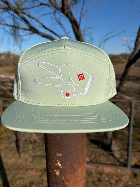 PL Series Hydro Snapback- MINT GREEN- WHITE LOGO w/ BOLD style