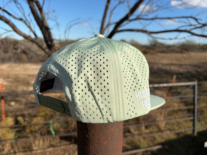 PL Series Hydro Snapback- MINT GREEN- WHITE LOGO w/ BOLD style